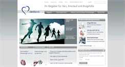 Desktop Screenshot of kardionet.de