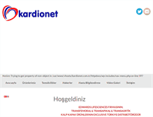 Tablet Screenshot of kardionet.com.tr